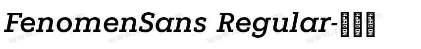 FenomenSans Regular字体转换